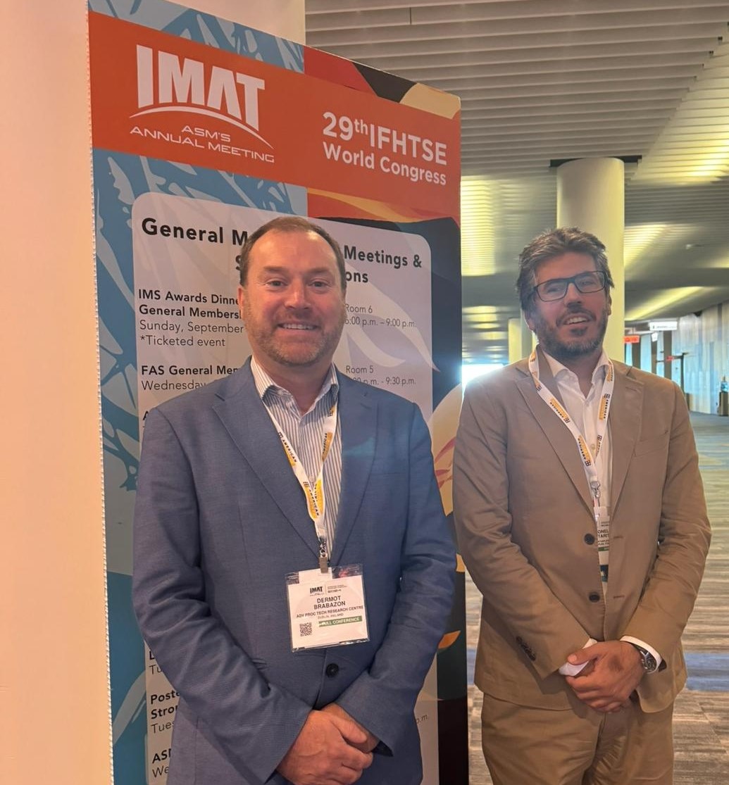 I-Form Deputy Director Prof. Dermot Brabazon Delivers Key Talk at IMAT 2024 Conference